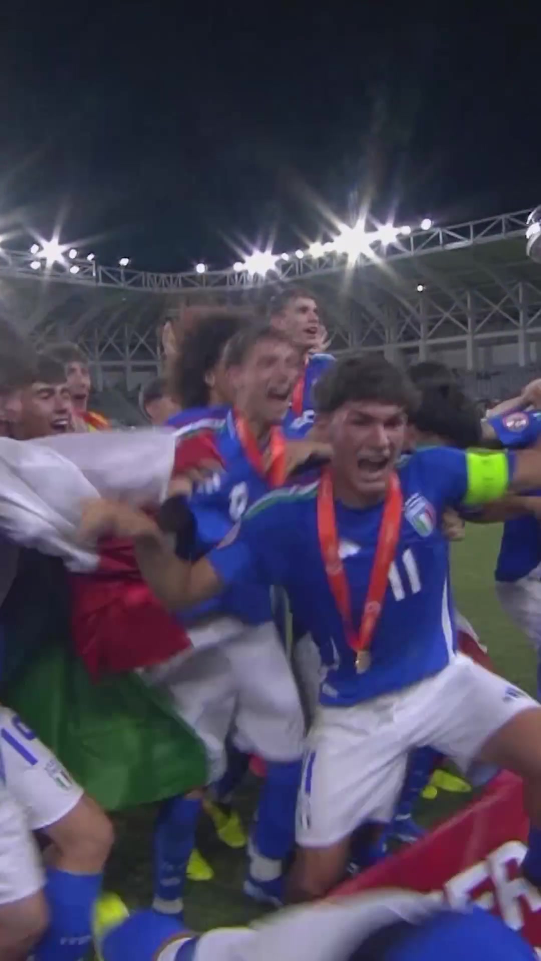 意大利欧青赛夺冠，蓝衣军团有着光明的未来！